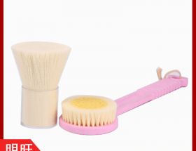 尼龍波紋毛洗澡刷毛，柔軟舒適溫和安全[明旺]