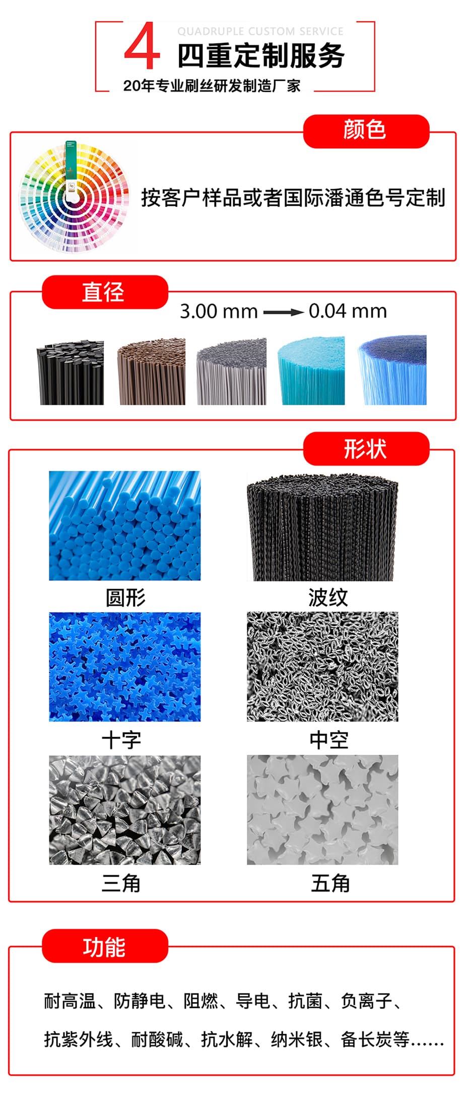 吸塵器滾刷刷毛定制 吸塵器滾刷刷毛定制